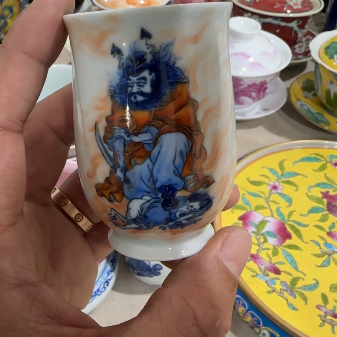 手绘瓷器全部处理