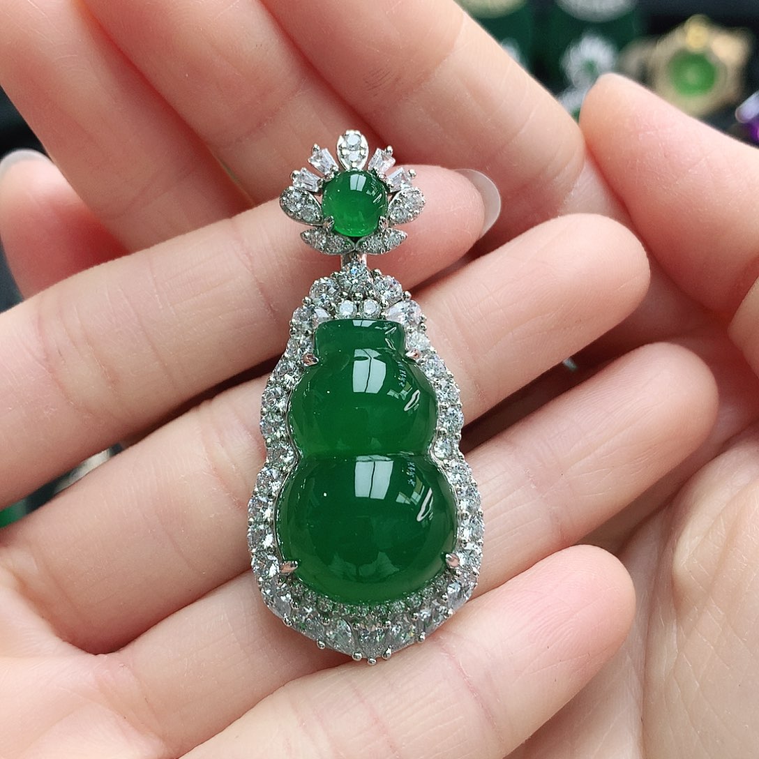 玛瑙/玉髓吊坠银S925镶嵌