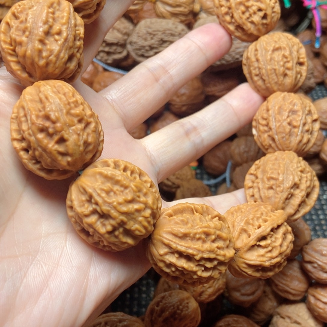 文玩核桃手串粗筋手串
