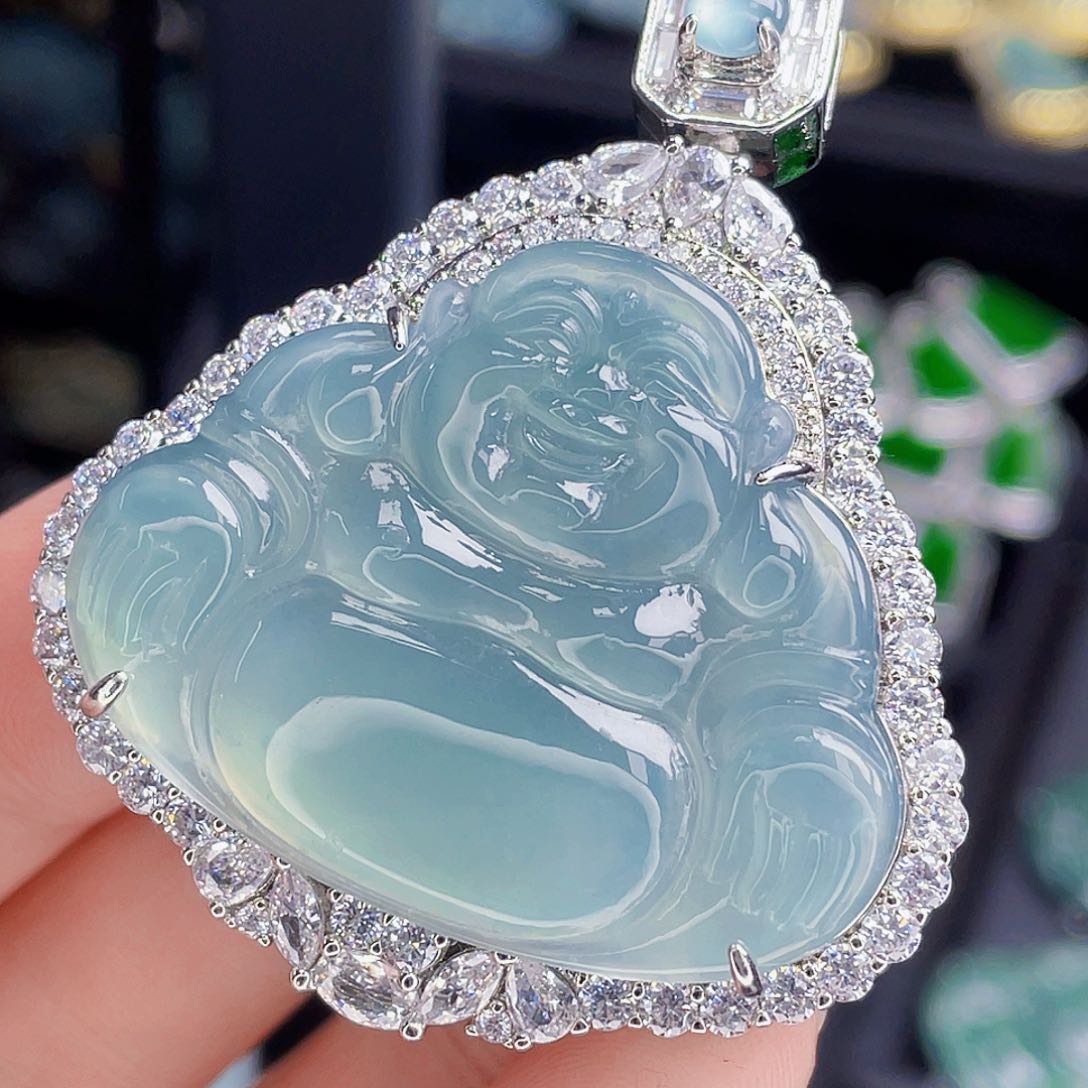 翡翠吊坠(不含链)未镶嵌