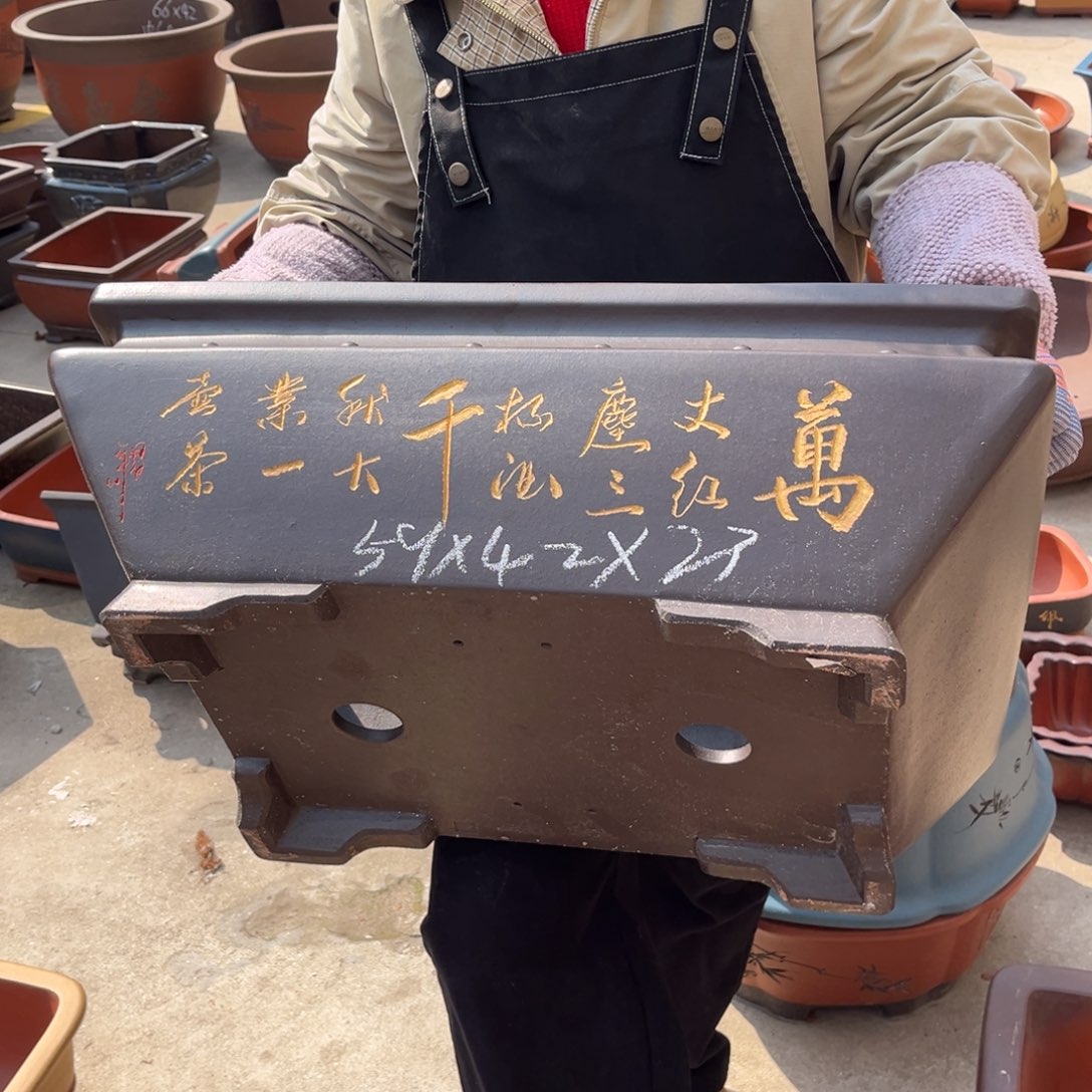 紫砂花盆盆景艺术
