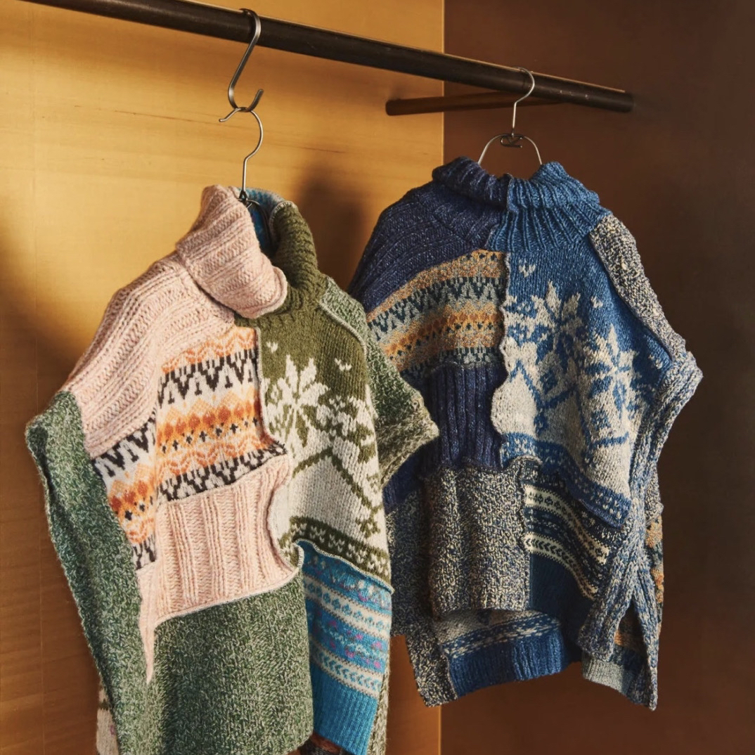 Vintage古着秋冬复古百搭毛衣