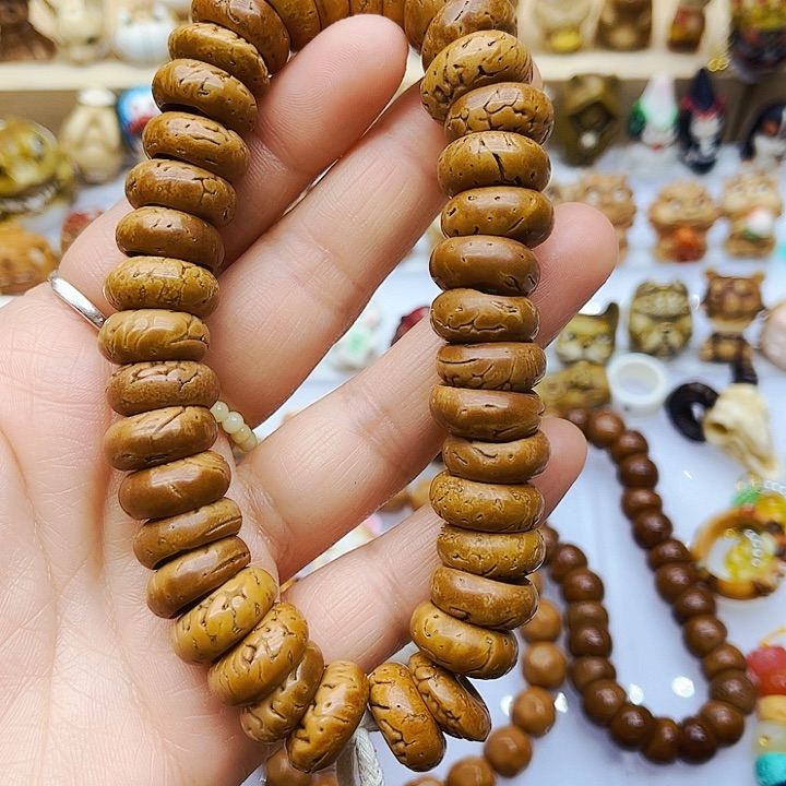 桃核手串手工打磨手链