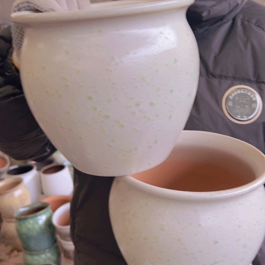 紫砂花盆高19口20———-