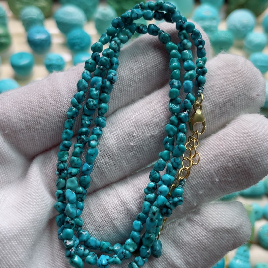 绿松石珠宝奇石未镶嵌