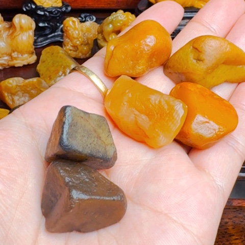 寿山石其他用****9田黄原石