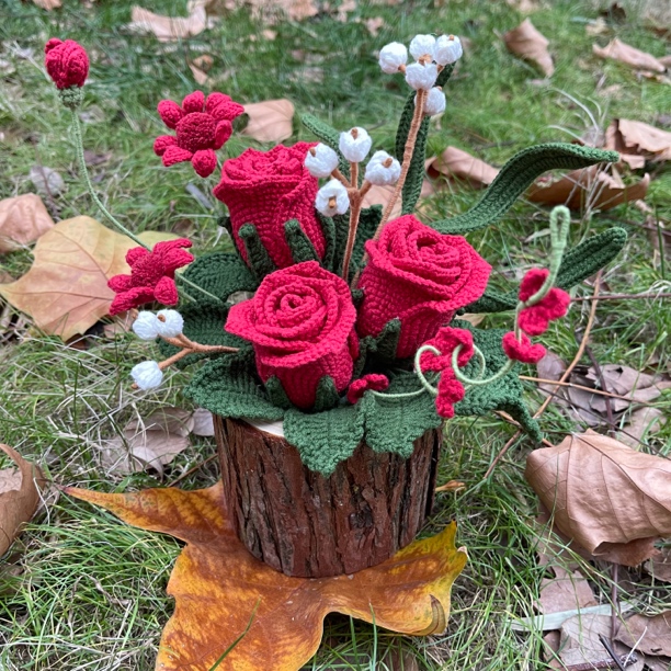 成品桌面可爱摆件树墩造型