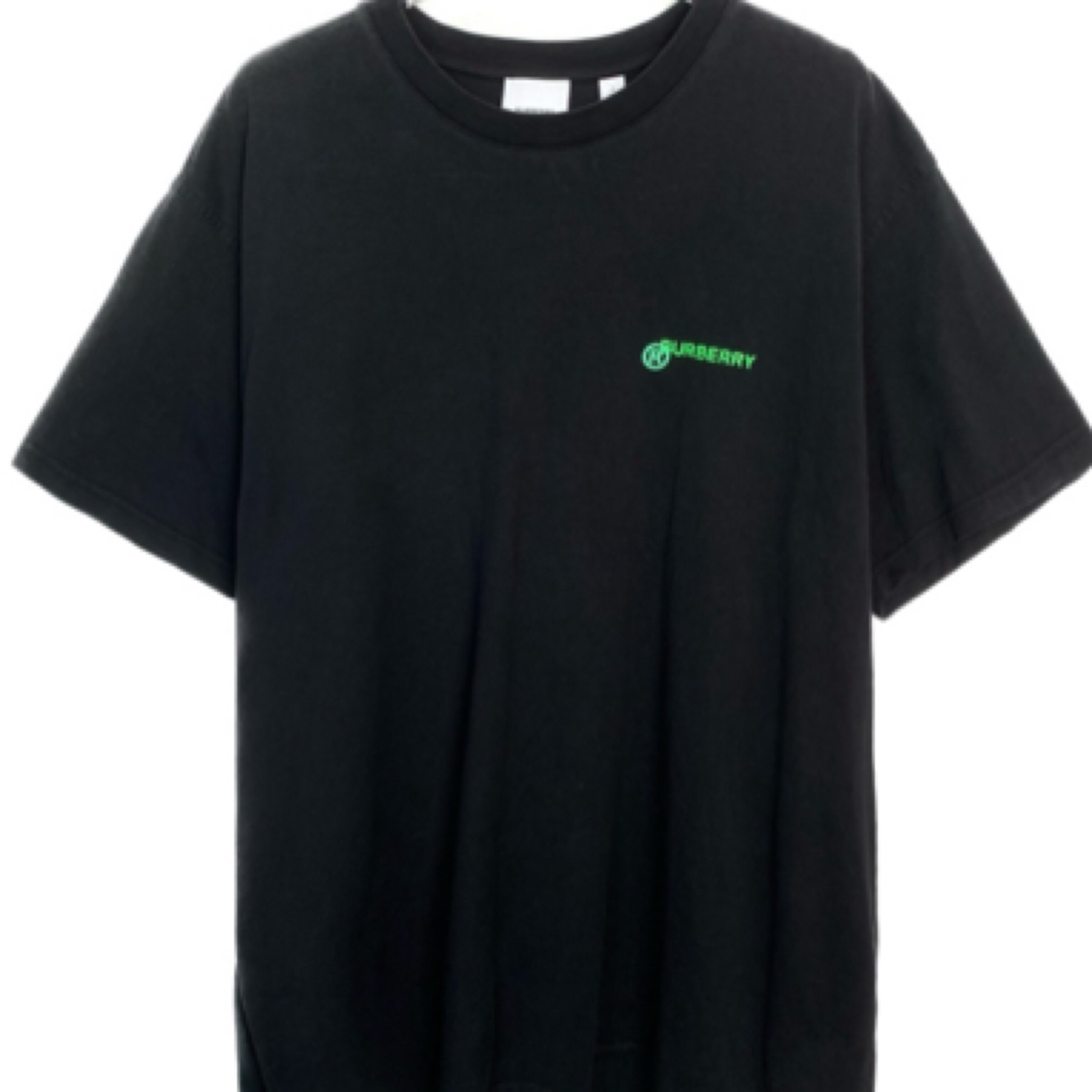 99新 BURBERRY/博柏利 006793 logo印花T恤 黑色 S码 原价5500 