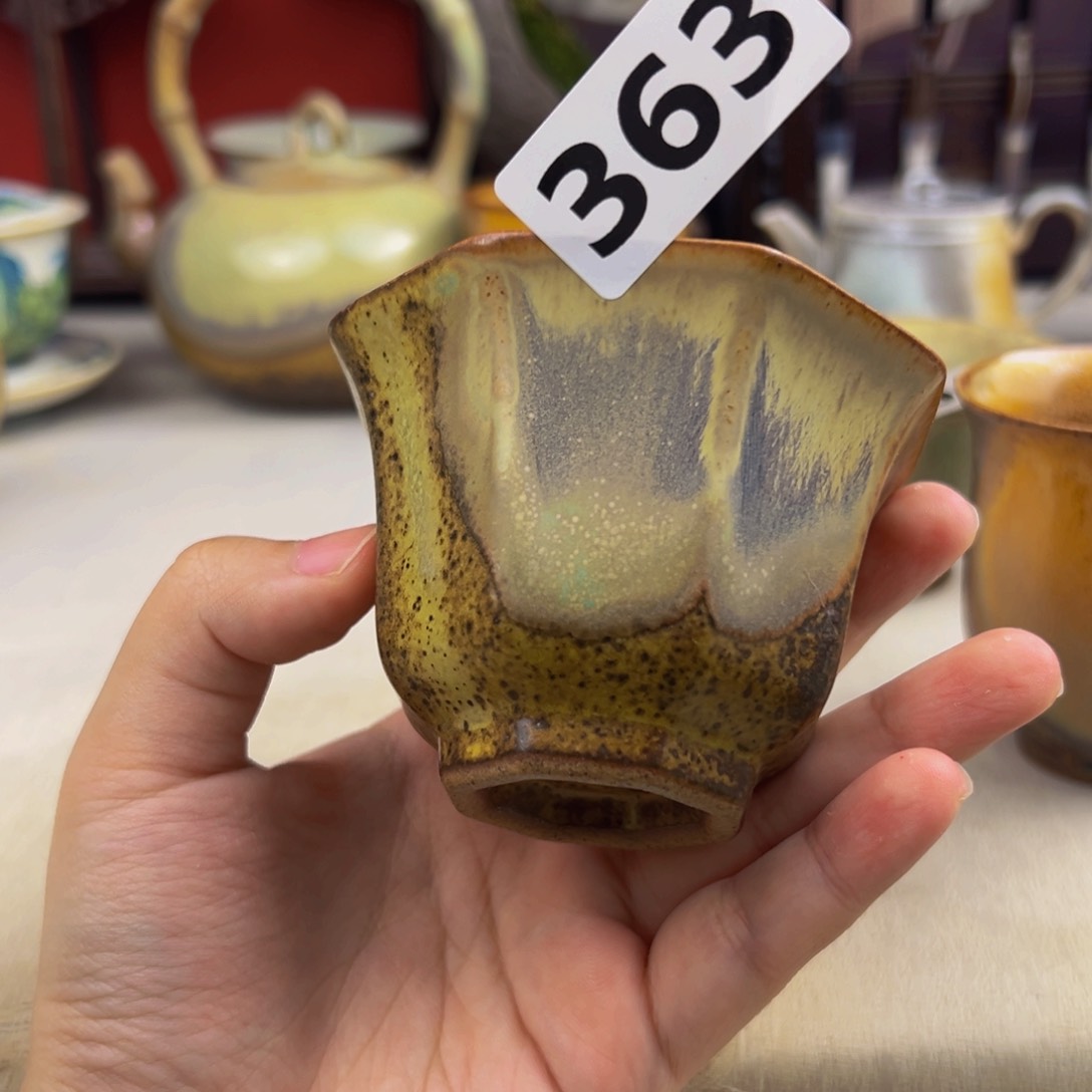 杯纯手工柴烧主人杯