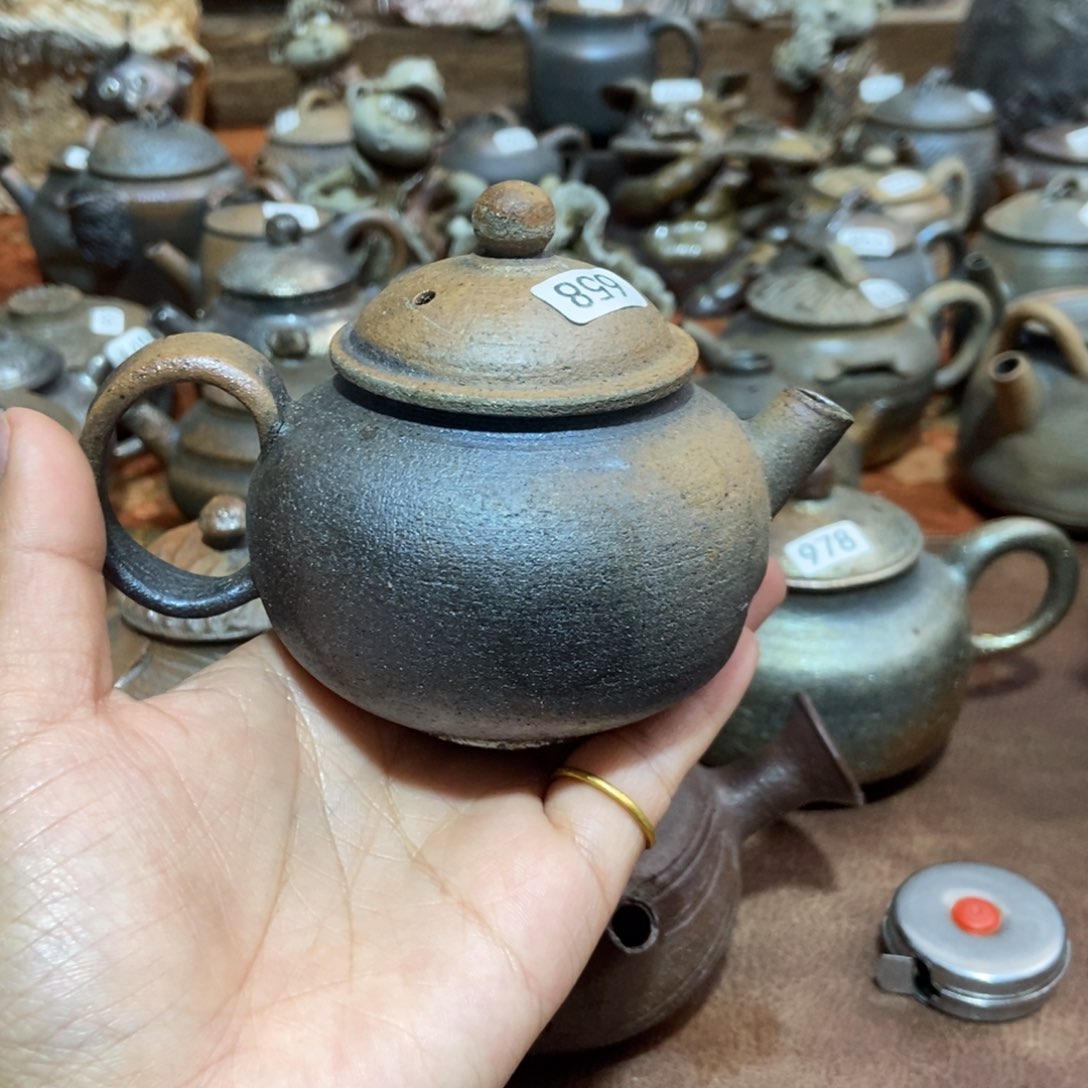 杯子柴烧茶器福利裂