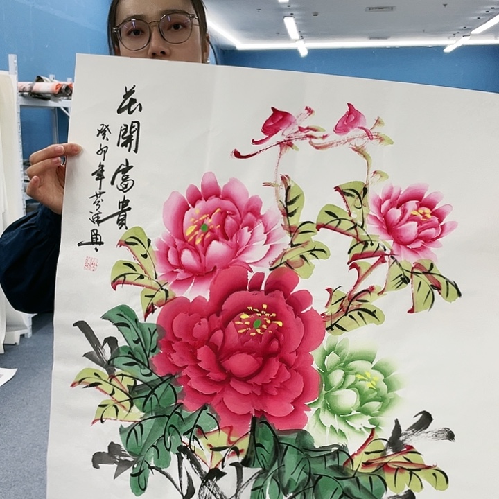 国画纯手绘国画作品鉴赏