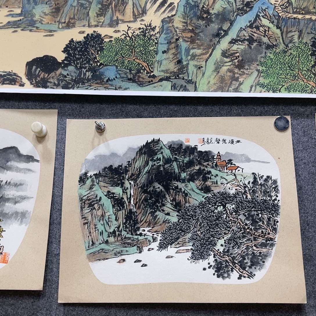 姜奇老师山水作品