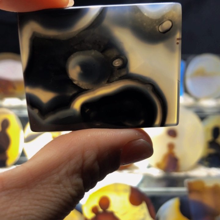 合金玛瑙/玉髓珠宝奇石117有瑕