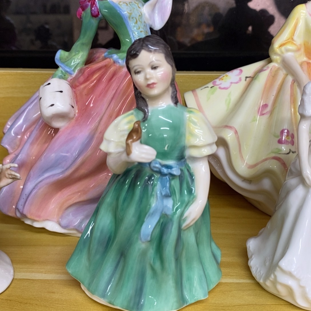 瓷片欧美中古美物摆件