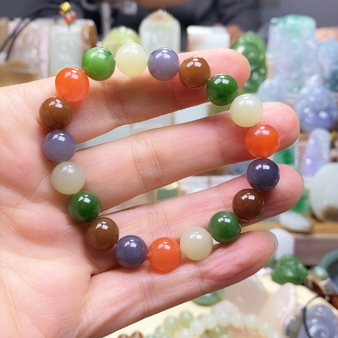 和田玉手链未镶嵌