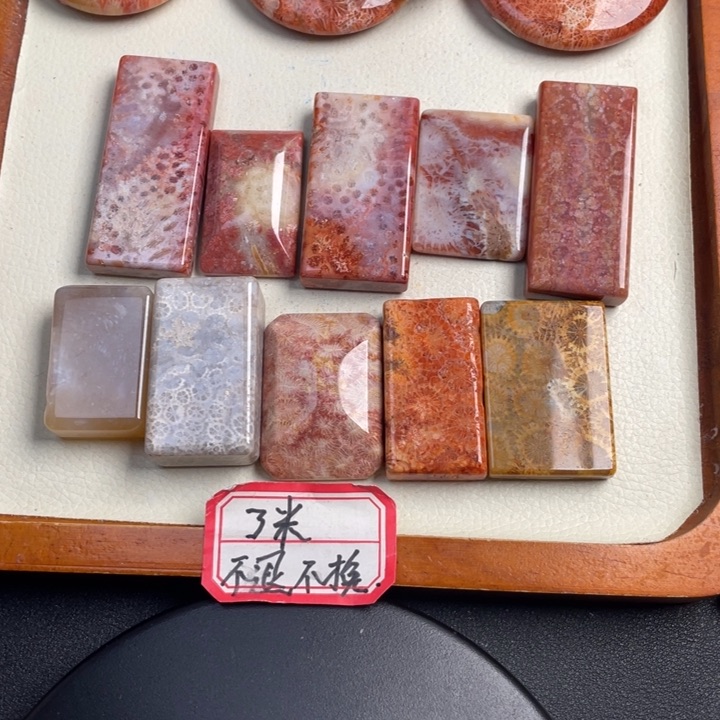 合金珠宝奇石硅化玉白***9778