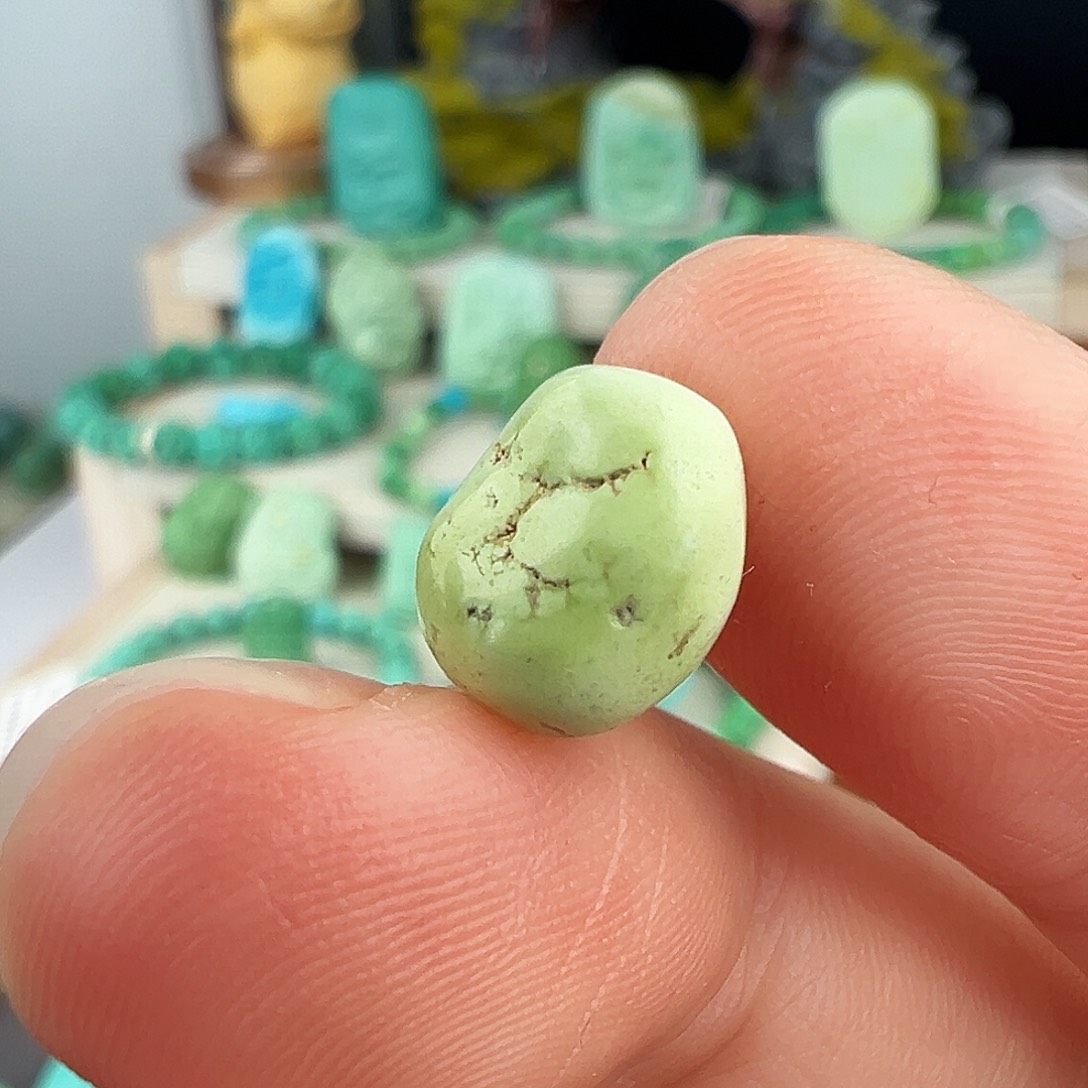 绿松石未镶嵌主播万珍