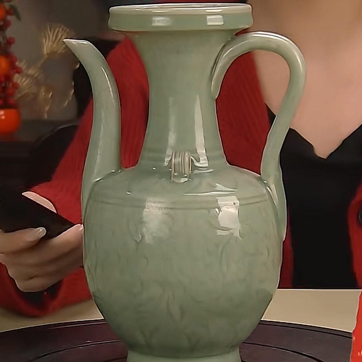 收藏/古玩明龙泉壶