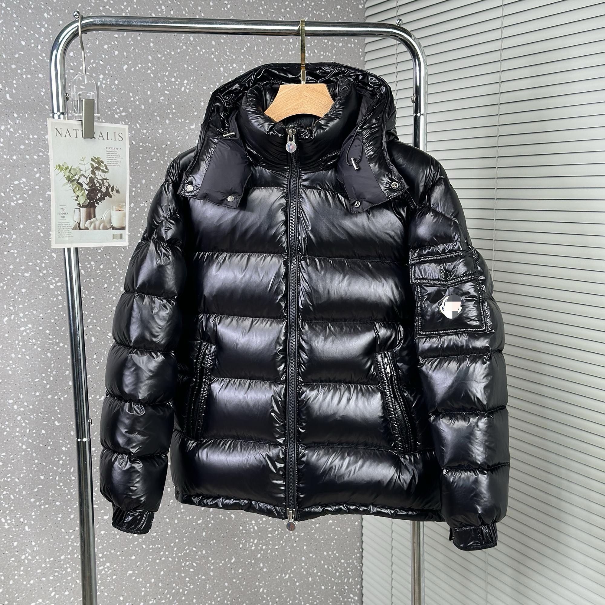 【王】（黑白）蒙蒙90白鹅绒Maya顶版男女款时尚防寒羽绒服-带芯片