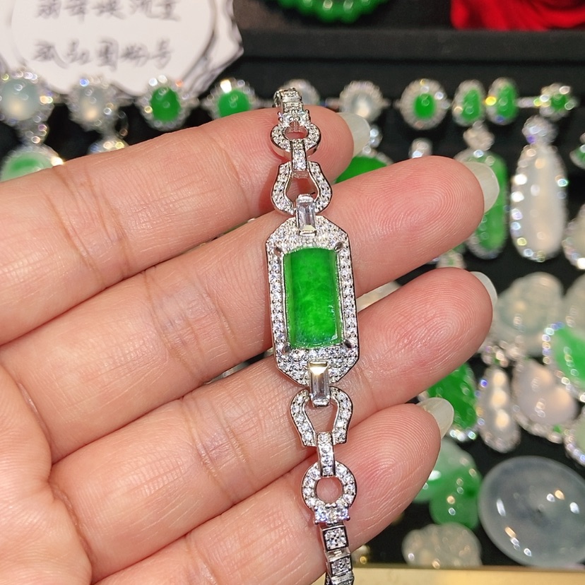 【闪购商品】未镶嵌手链翡翠天然翡翠