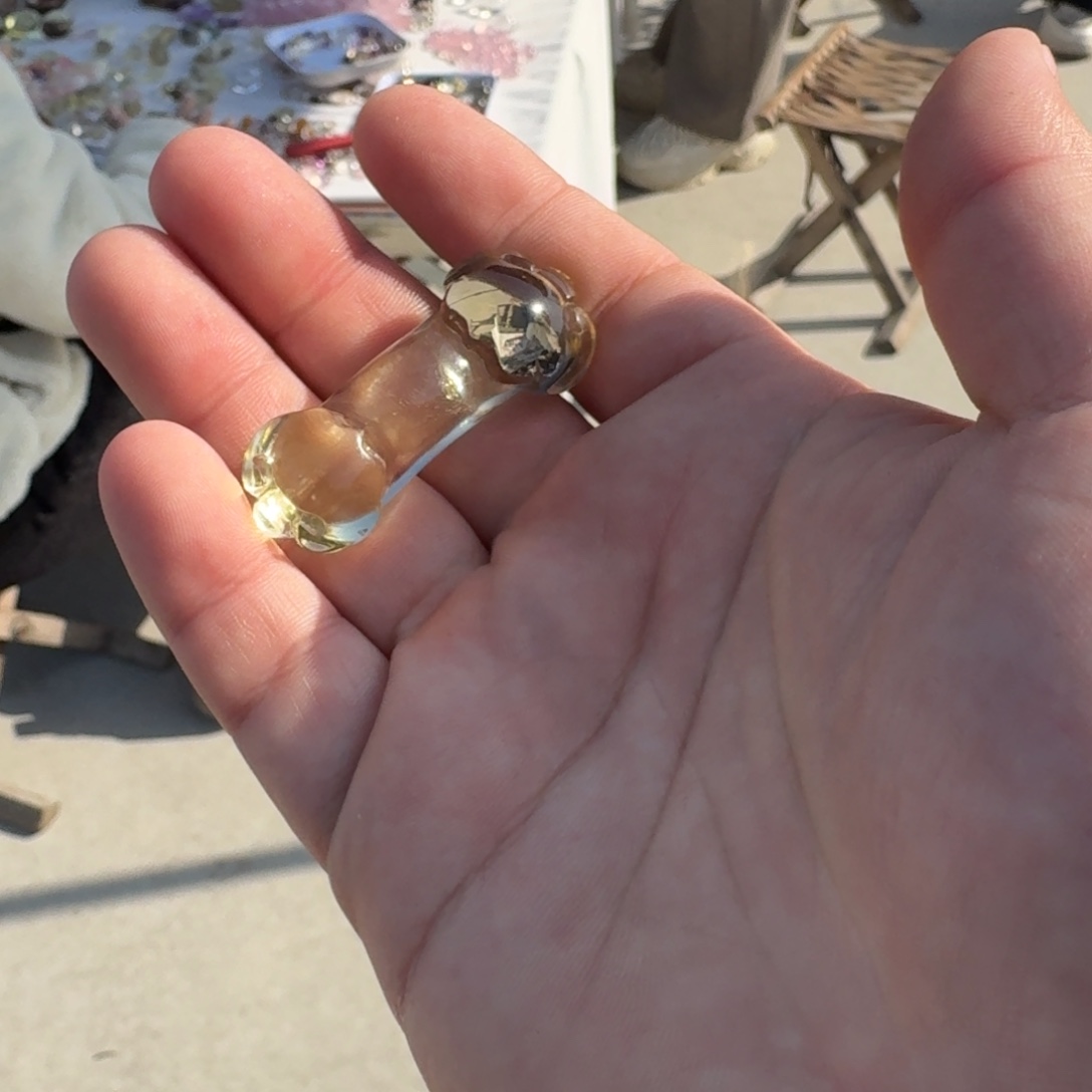 A***a车挂水晶未镶嵌天然水晶吊坠