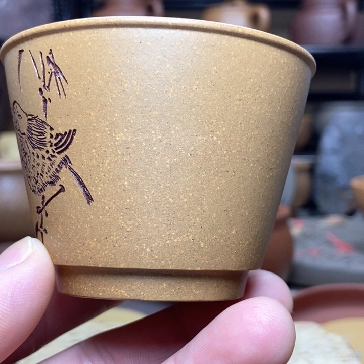 紫砂茶杯紫砂主人杯130毫升