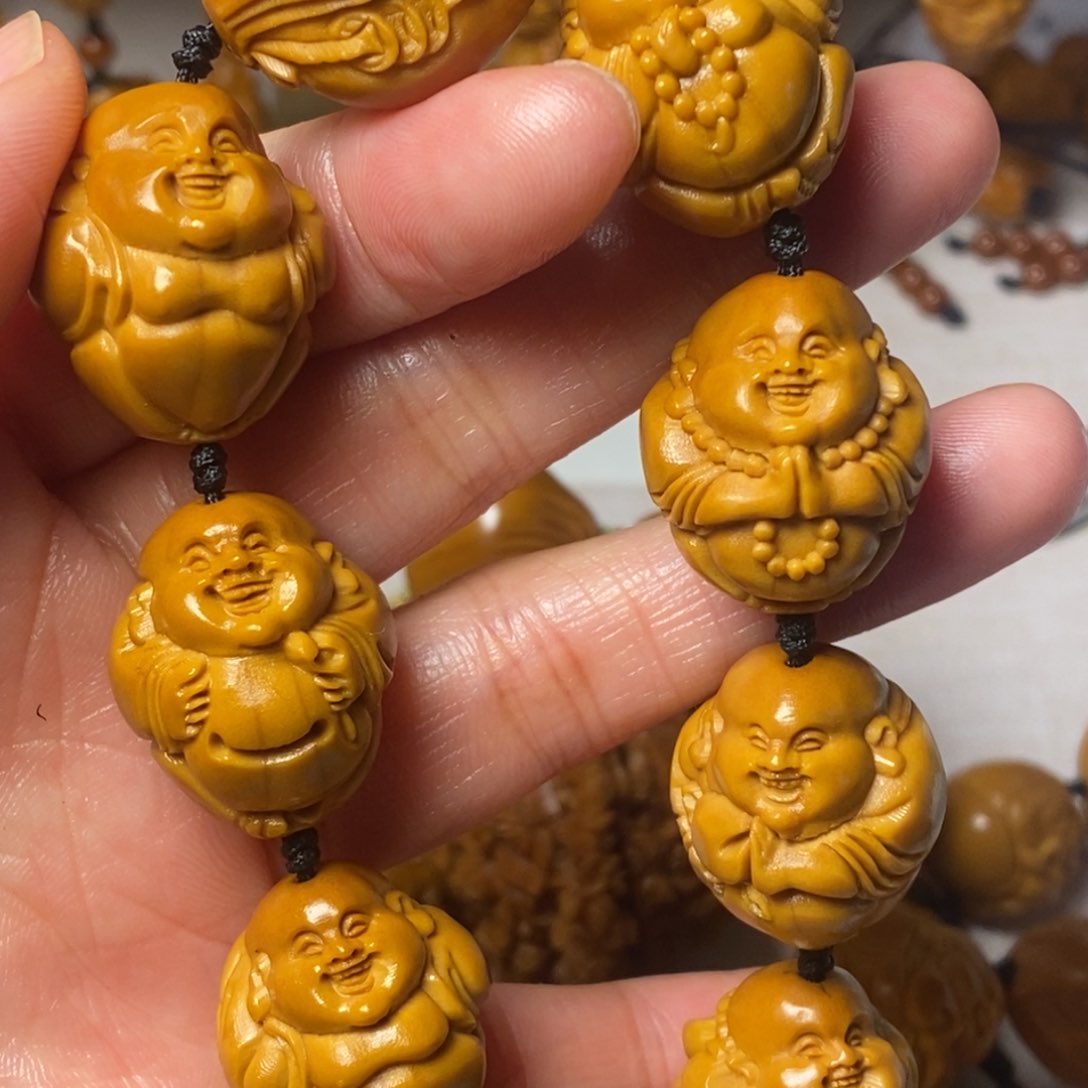 橄榄核手串/手链八大弥勒