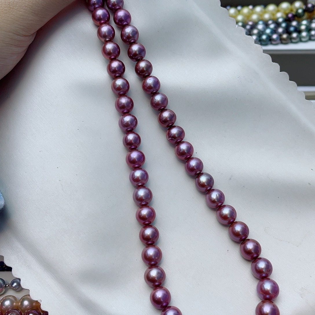 未镶嵌淡水珍珠颈饰w8