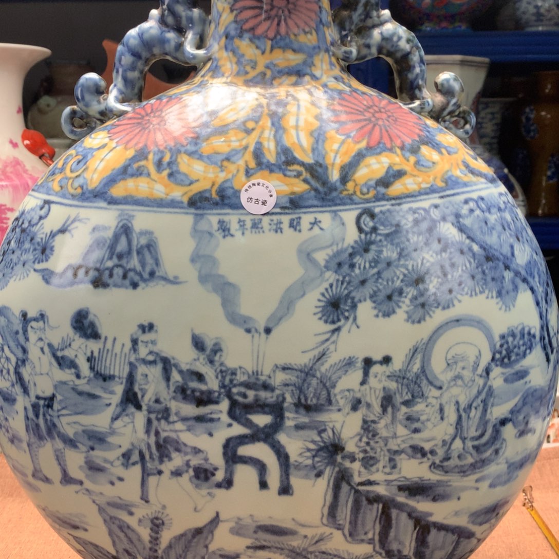 摆件景德镇陶瓷花瓶