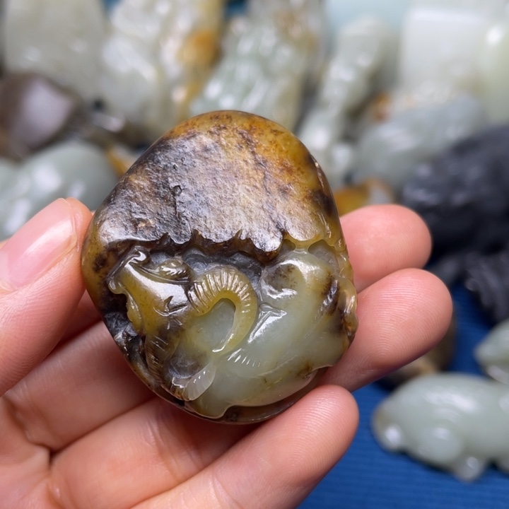 颈饰未镶嵌和田玉凡*~