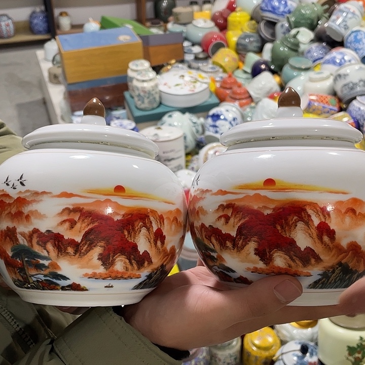 陶瓷罐茶叶罐密封罐