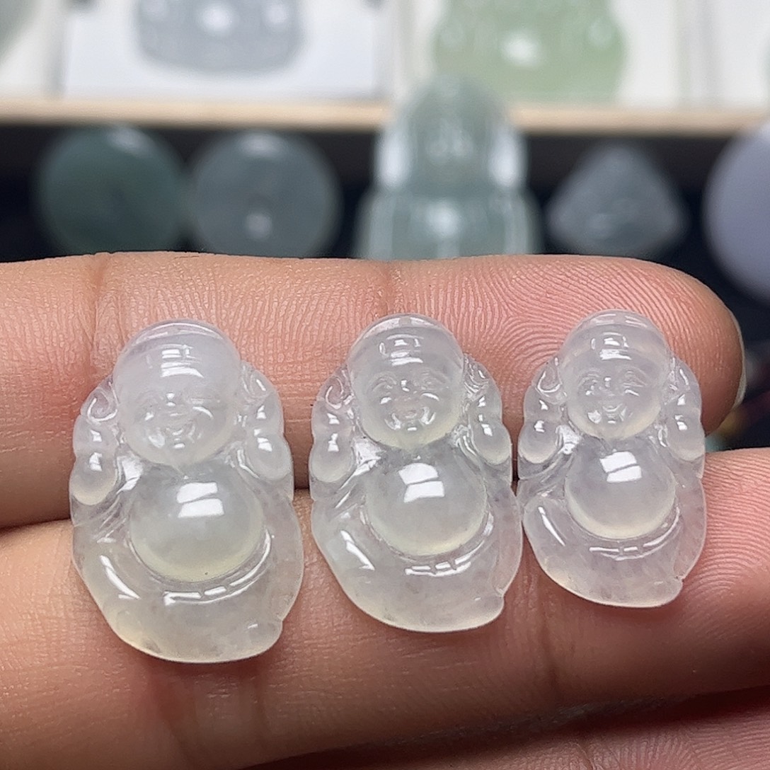 翡翠未镶嵌颈饰缅甸天然翡翠多样性发货发其一