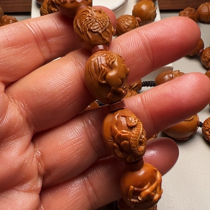 橄榄核手串/手链十二生肖