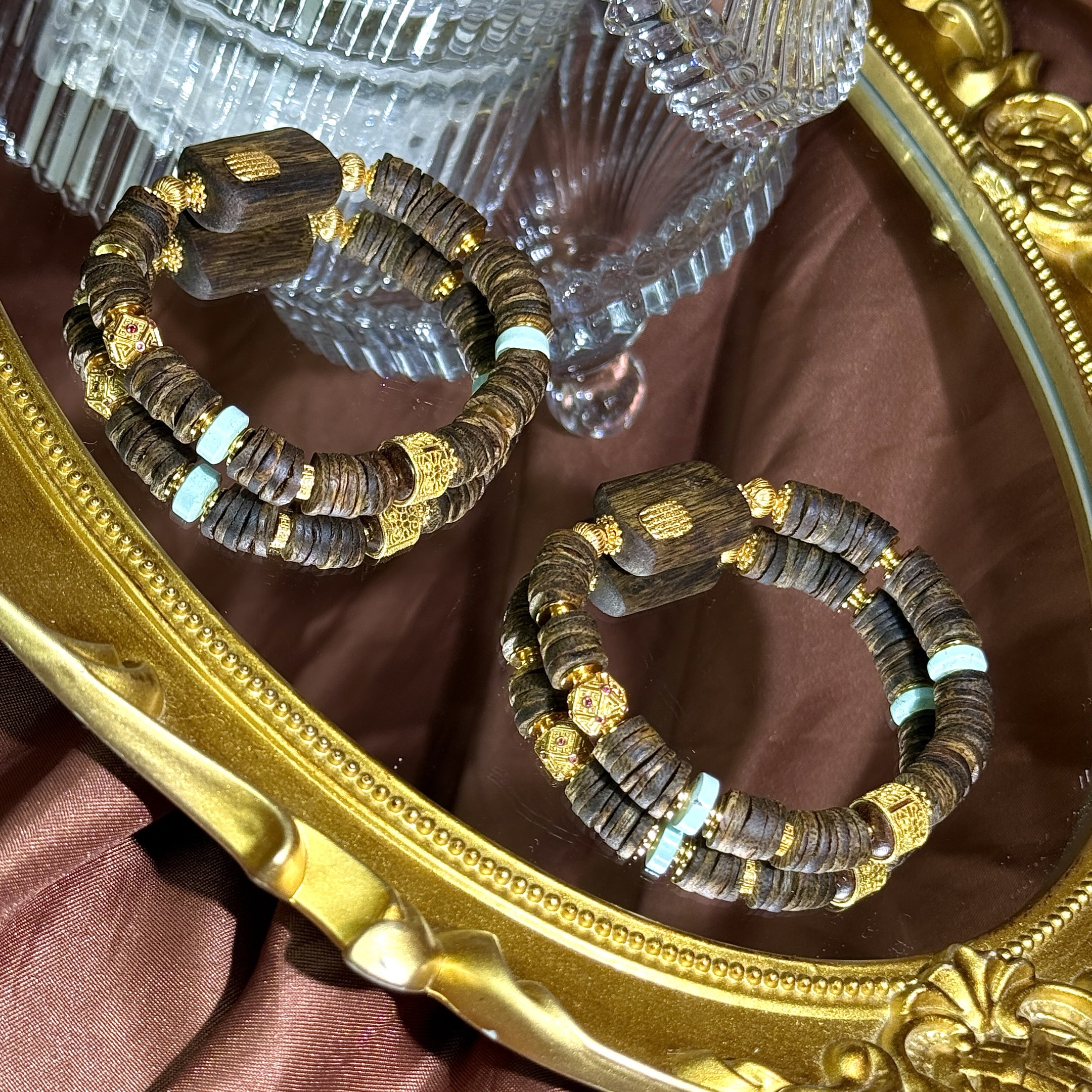 沉香【YNJ】沉香DIY手串-约8mm（多样性发其一）