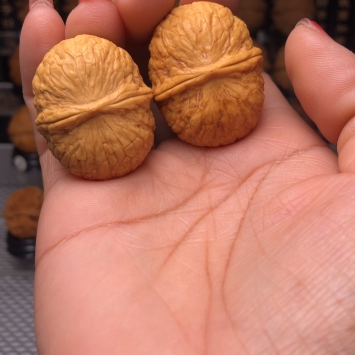 橄榄核把件7招财进宝