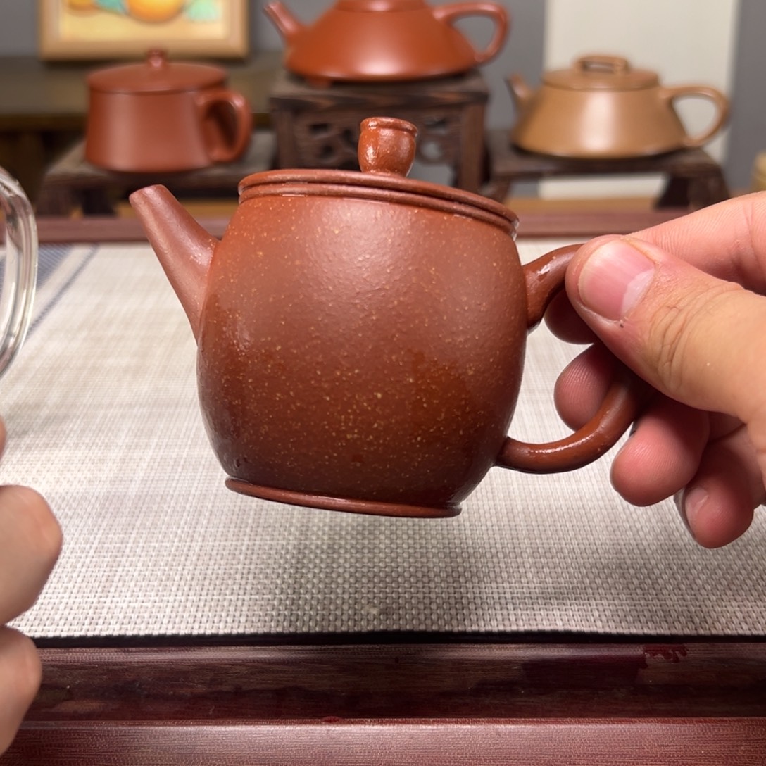 壶紫砂微瑕茶壶款