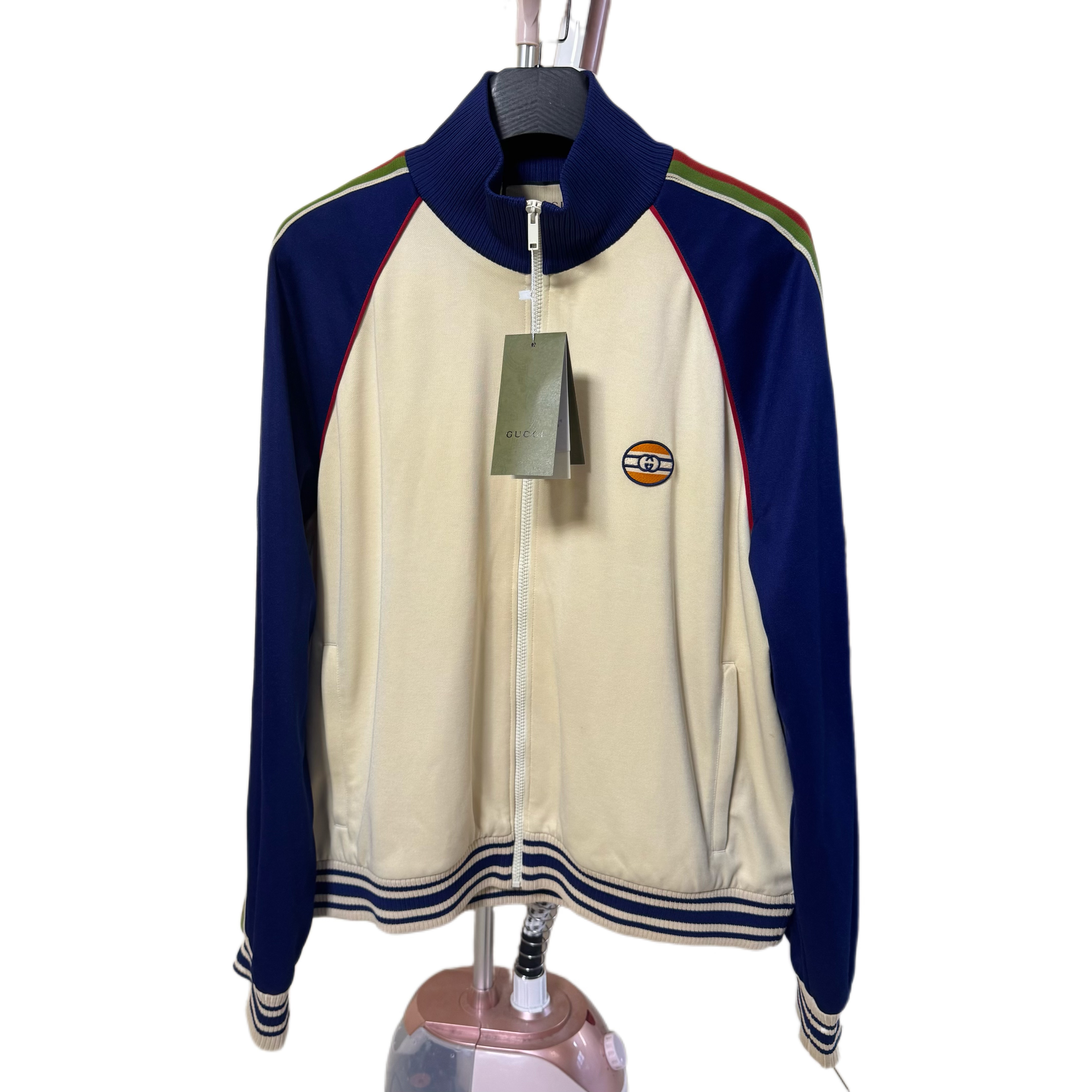 未使用 GUCCI/古驰 1047Gucci醋酸校服外套/xxxl/全新