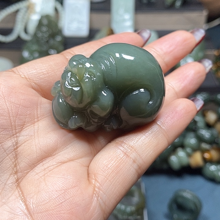 和田玉挂件未镶嵌