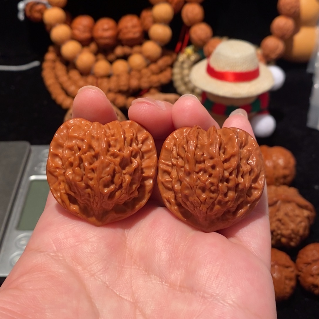 文玩核桃把件35尺盘山