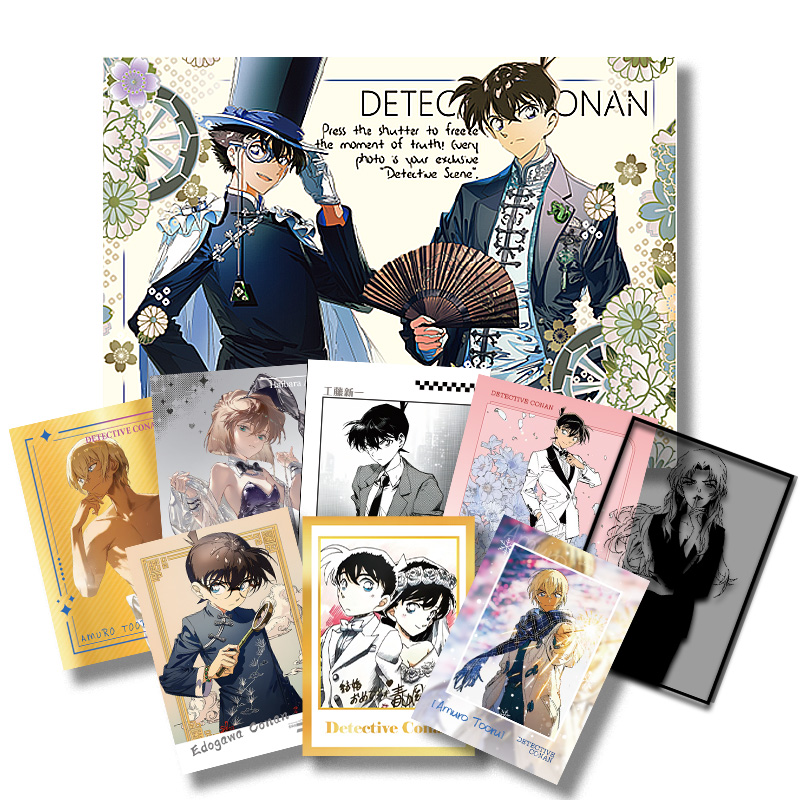 【许愿/叠叠/非酋】KKΛ 名侦探柯南 拍立得系列（盲盒）（代拆）