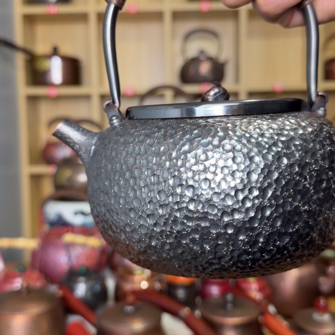 1100毫升蘑菇盖钮加厚提梁壶