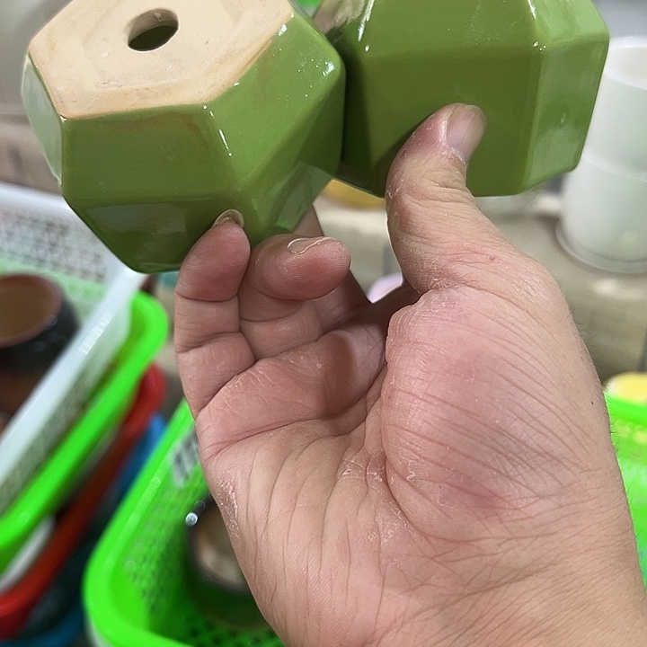 微瑕陶瓷花盆满9.9发
