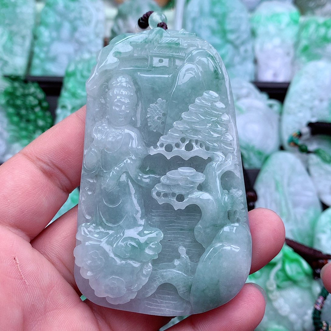 翡翠吊坠(不含链)未镶嵌