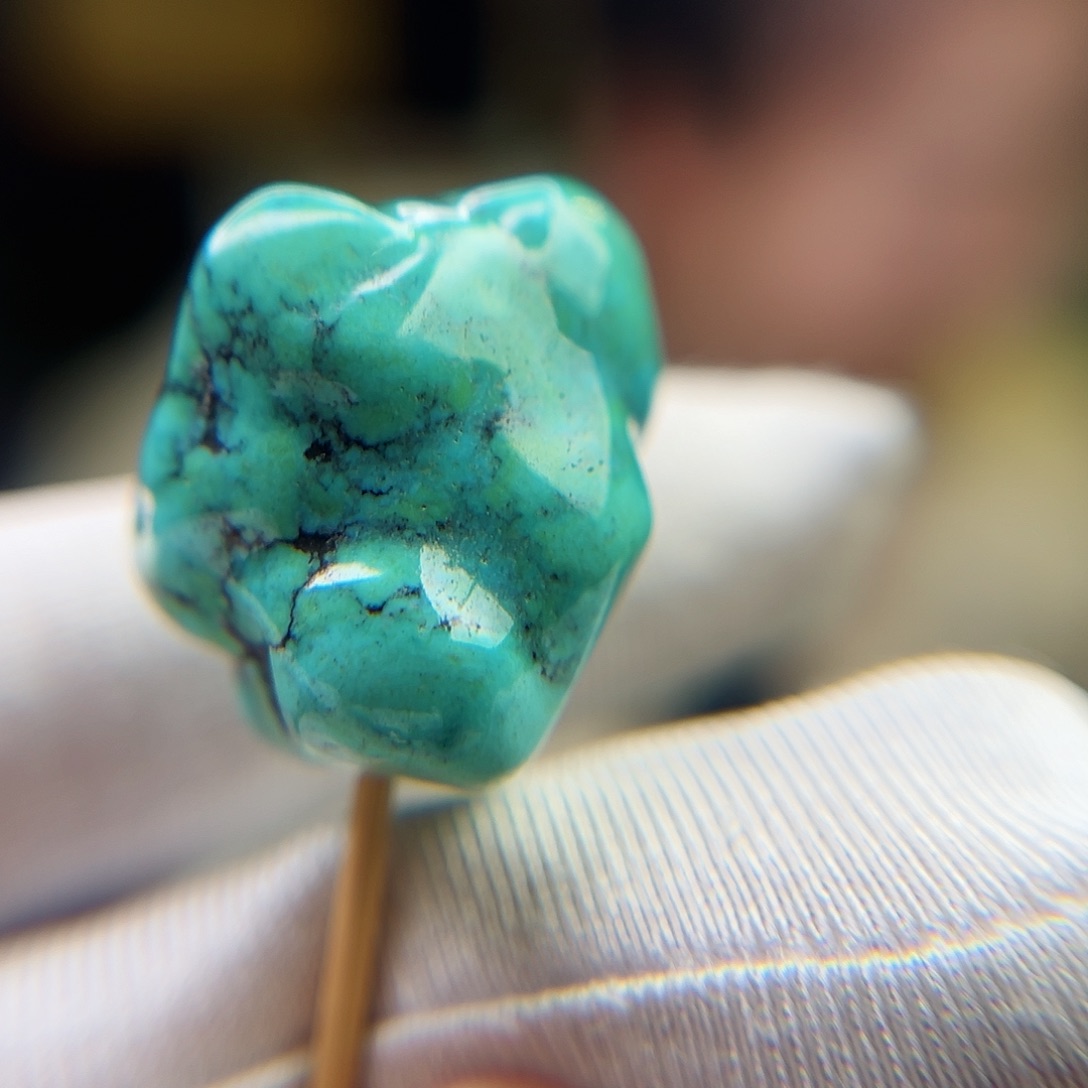 绿松石珠宝奇石未镶嵌