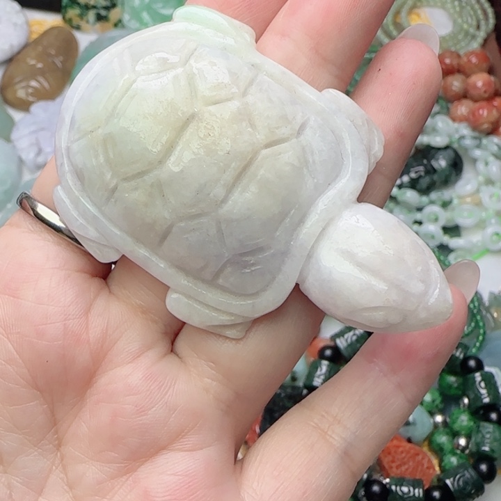 翡翠未镶嵌颈饰天然A货85