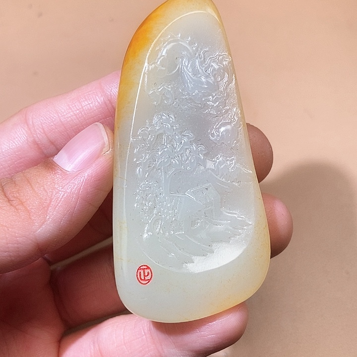 和田玉颈饰未镶嵌HX