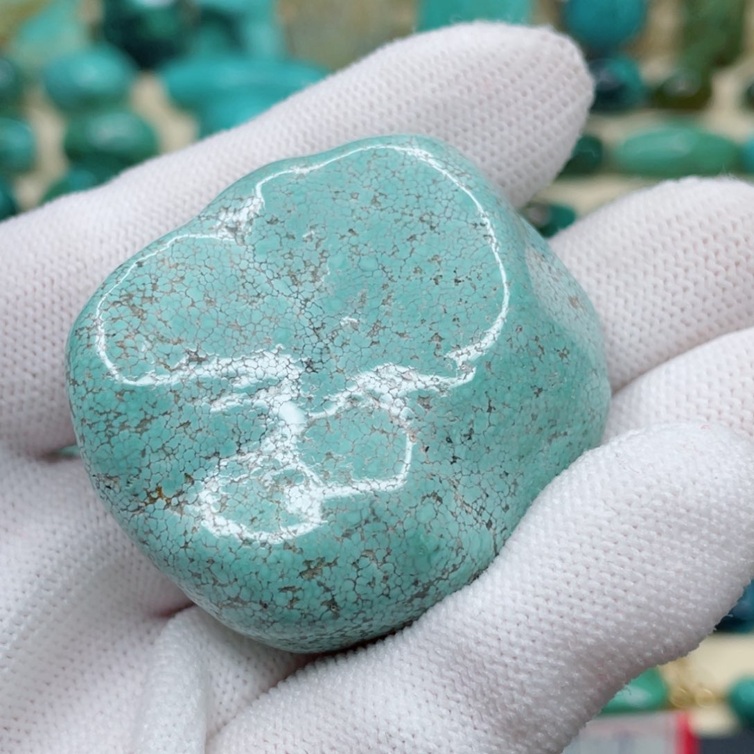 绿松石珠宝奇石未镶嵌