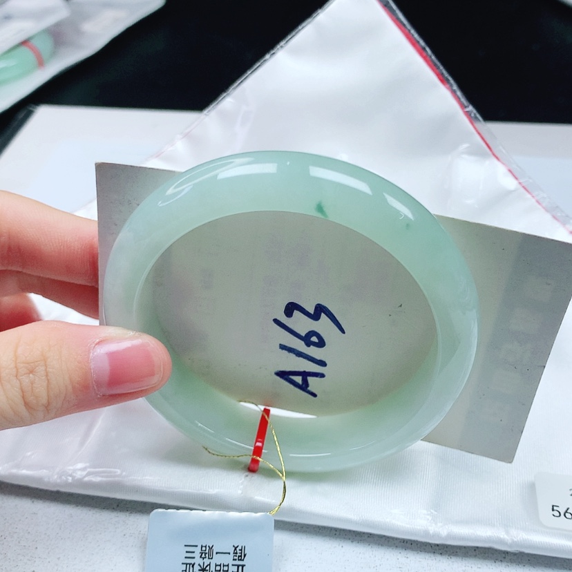 【闪购商品】翡翠手镯未镶嵌天然缅甸a货手镯56