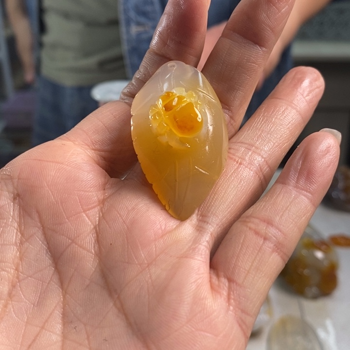 玛瑙/玉髓吊坠(不含链)未镶嵌