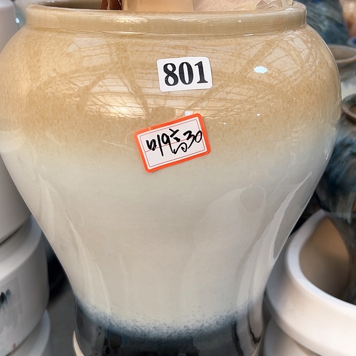 陶瓷景德镇精品花盆栽适